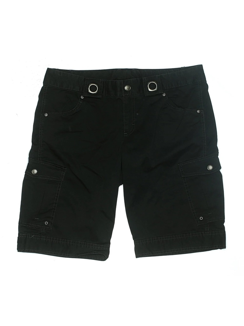 Athleta Size 12 Black Cargo Shorts with Utility Pockets